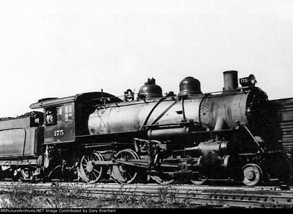 BO 4-6-0 #175 - Baltimore & Ohio